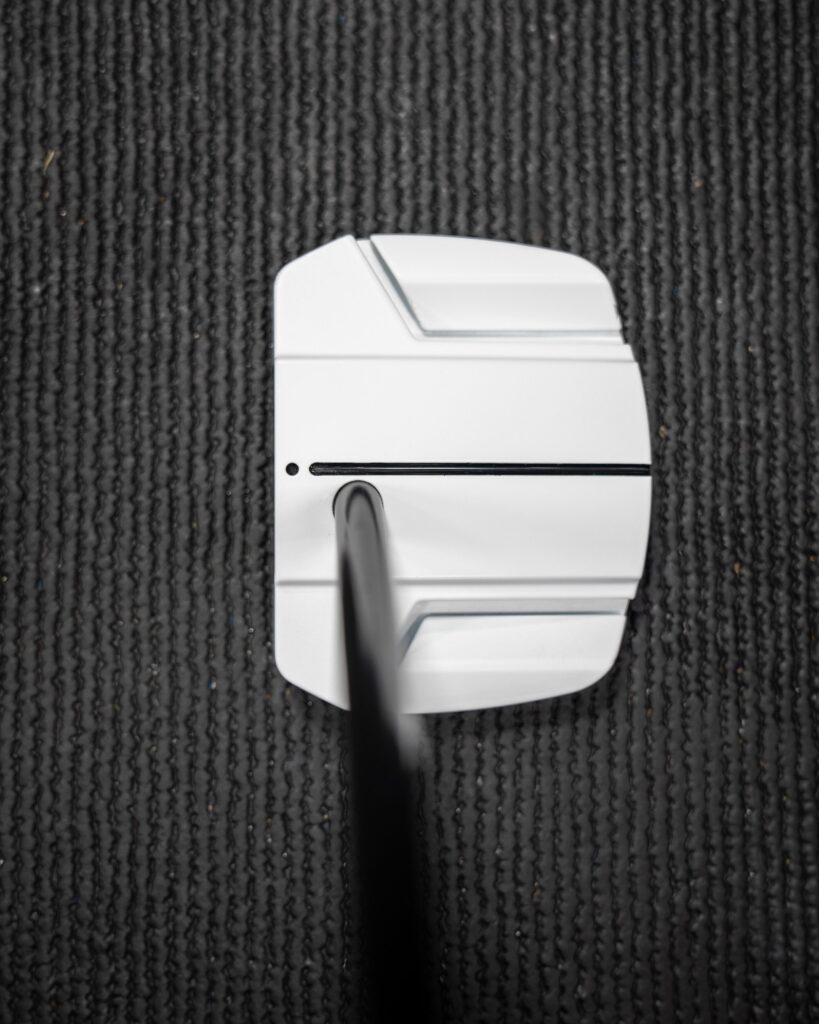 Ping Scottsdale TEC Ally Blue Onset putter sole view