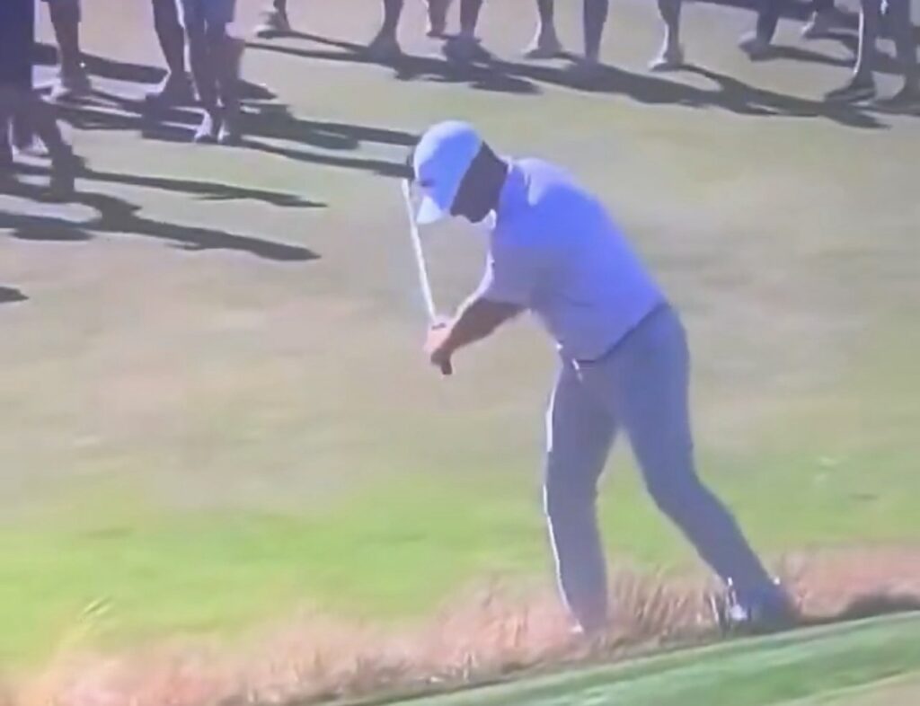 Viral Video Has Fans Questioning Whether Wyndham Clark Improved His Lie at the U.S. Open