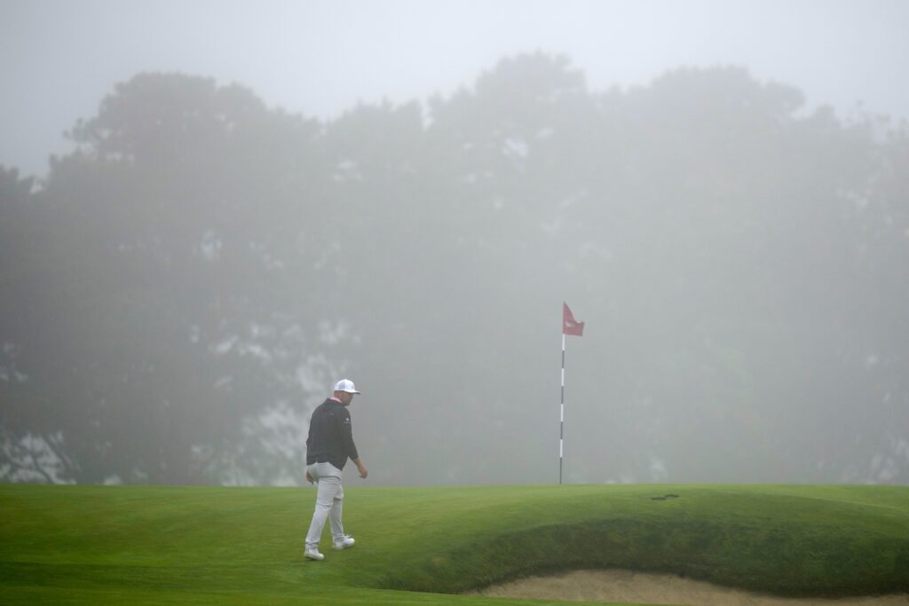 Fog Delay, Gusty Winds and Slowed Greens Greet Opening Round at Shinnecock Hills