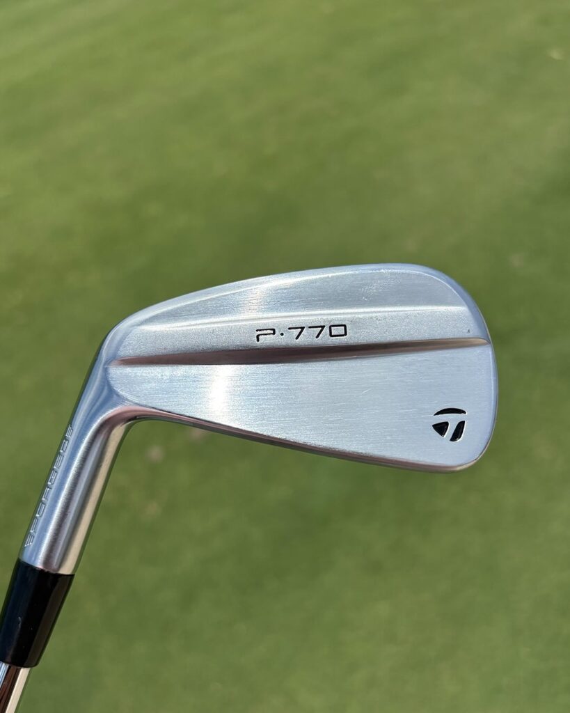 TaylorMade P770 and P7MC irons, the clubs Miles Russell used at the U.S. Junior Amateur