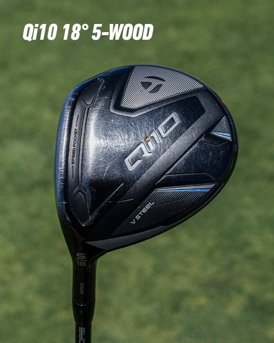 TaylorMade Qi10 5-wood, the club Miles Russell used at the U.S. Junior Amateur