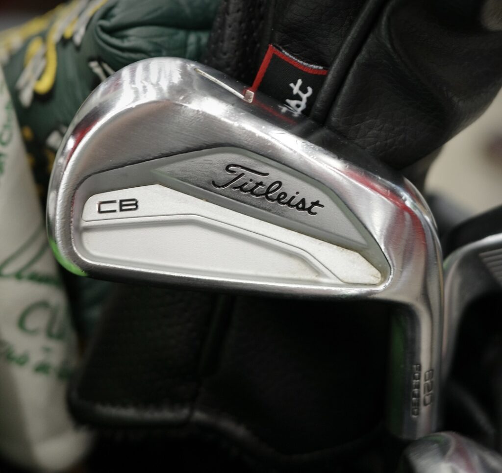 Michael Brennan's Titleist T100 and CB 620 irons