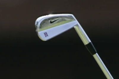 Nike Forged Blade irons used by Tiger Woods at the 2008 U.S. Open