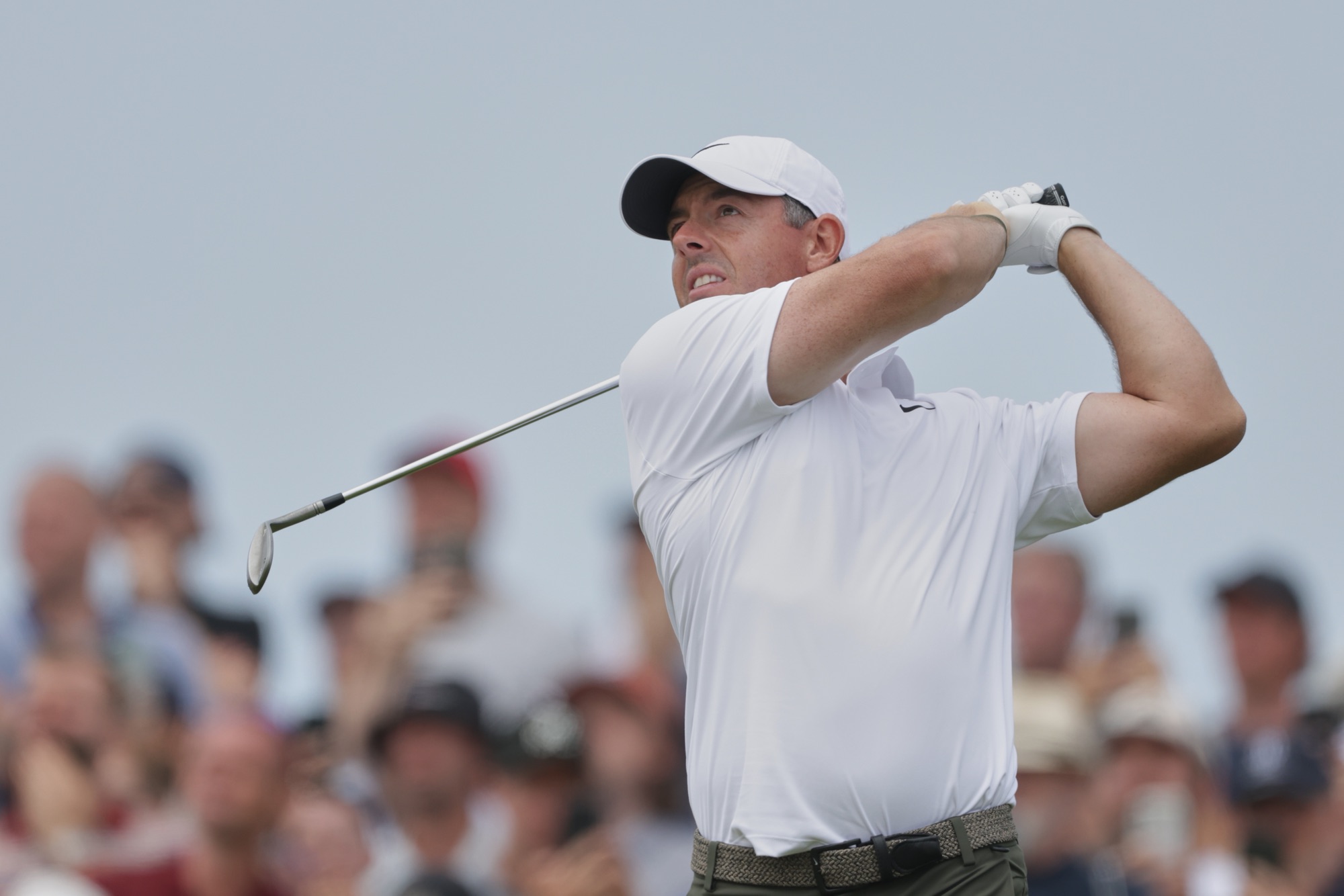 Rory McIlroy at the British Open Golf Championship
