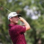 Jacob Bridgeman hits a shot during the final round of the 2026 Biltmore Championship Asheville