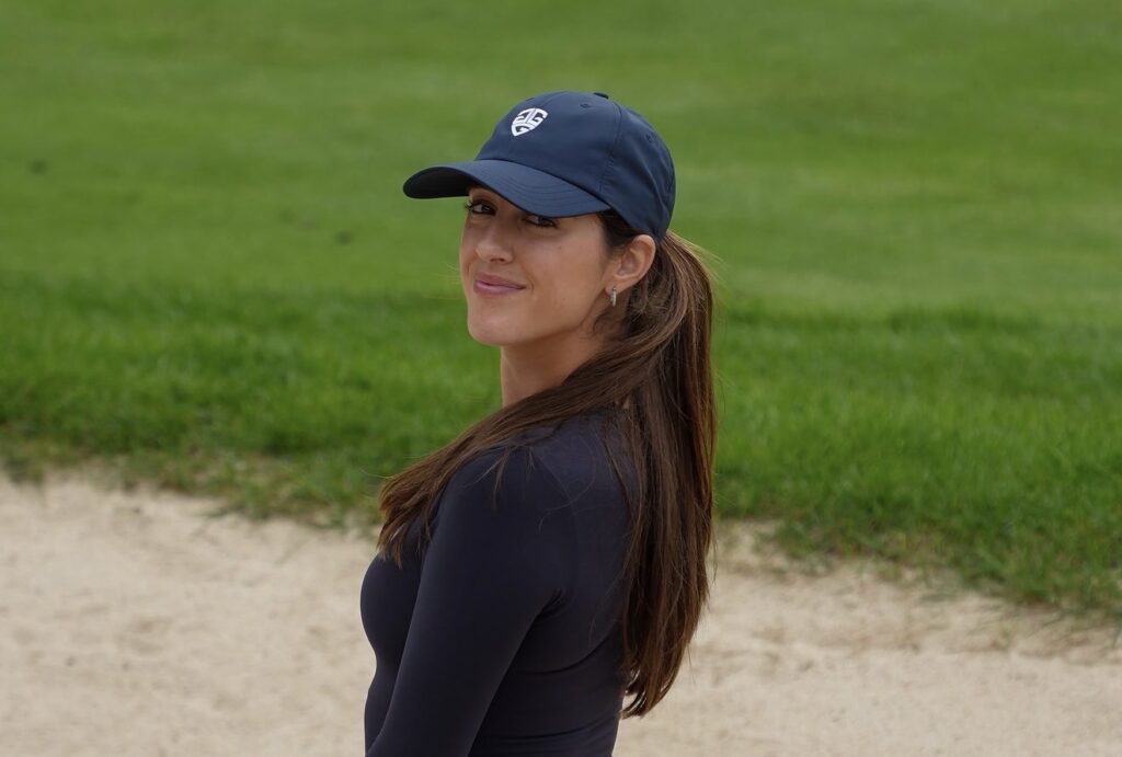 Sabrina Andolpho, who has a 0.4 Handicap Index in the Internet Invitational field
