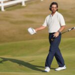 Tommy Fleetwood at the 2026 British Open at Royal Birkdale