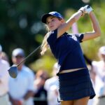 Kai Trump at the 2025 Annika at Pelican Golf Club
