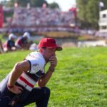 Keegan Bradley at the 2025 Ryder Cup at Bethpage Black